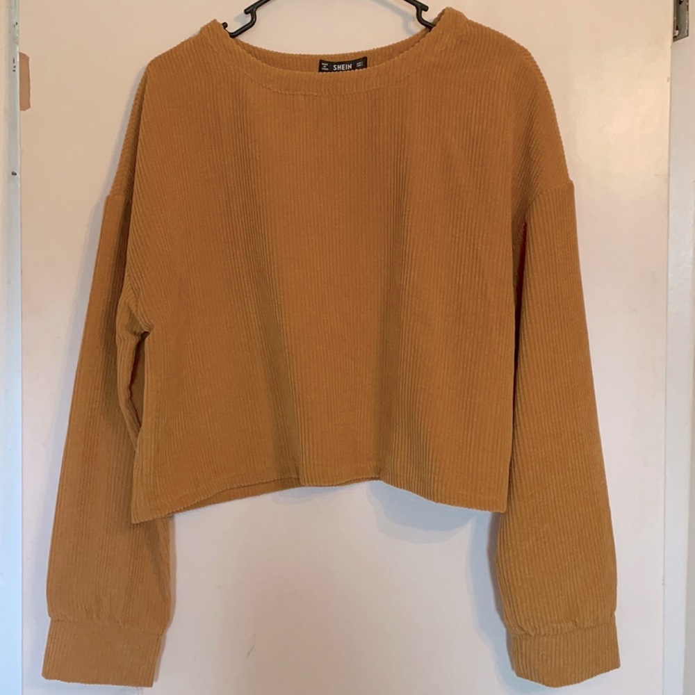 Cord Sweatshirt